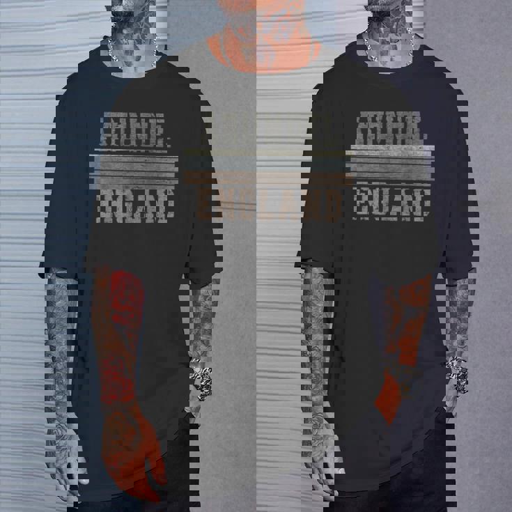 レトロアランデルイングランド Tシャツ 彼への贈り物