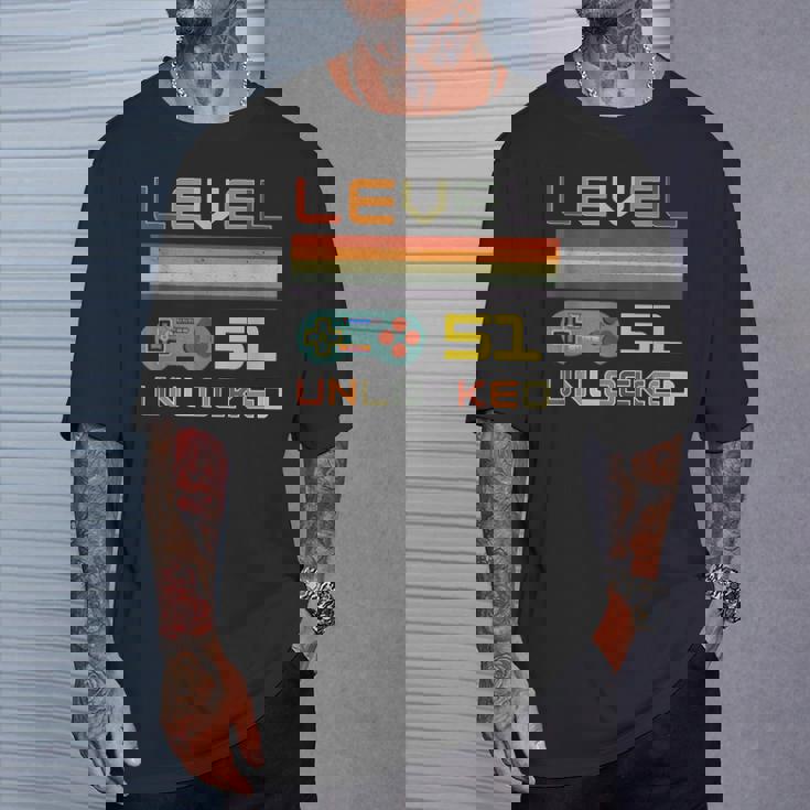 レベル51 アンロック ゲーマー 51歳の誕生日 Tシャツ 彼への贈り物