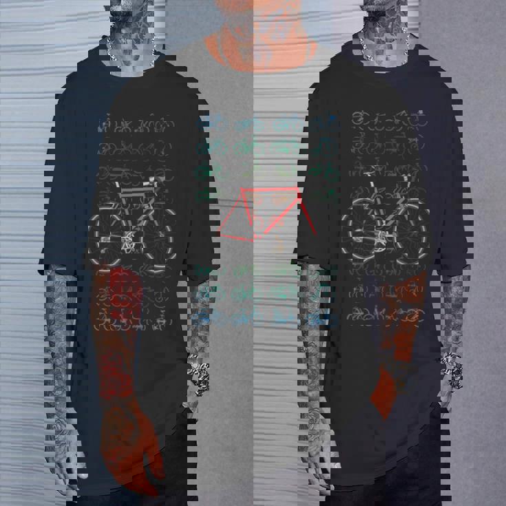 レース 道路 自転車 自転車 サイクリスト サイクリング バイキング 乗る ツアー 長袖tシャツ Tシャツ 彼への贈り物