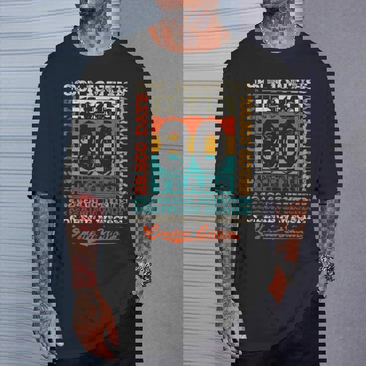 ヴィンテージ 1946 ギフト 男性 女性 長寿祝い 1946年生まれ 傘寿祝い ユニークな誕生日プレゼント Tシャツ 彼への贈り物