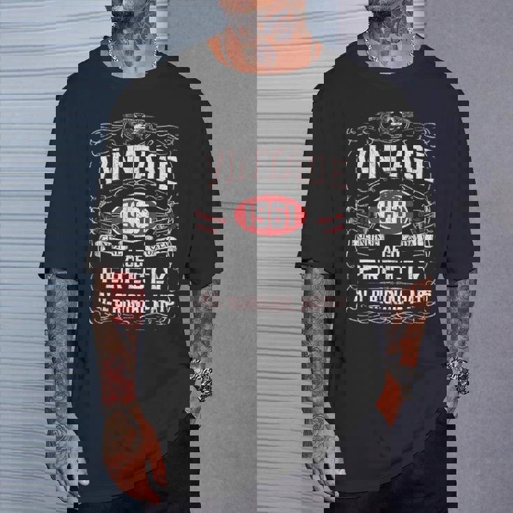 ヴィンテージ 1961 還暦 62歳 1961年生まれ Tシャツ 彼への贈り物