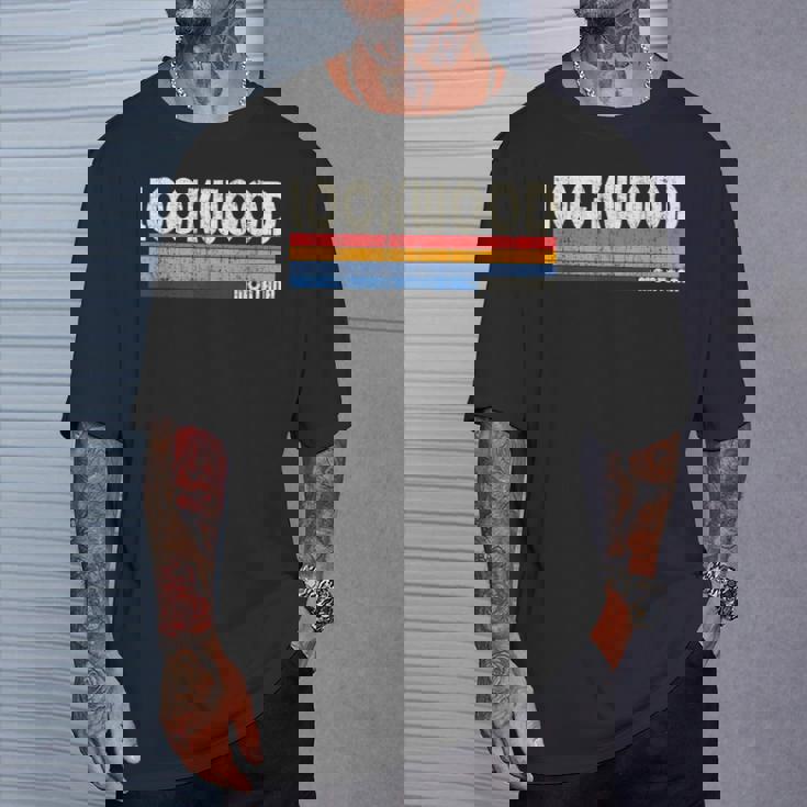 ヴィンテージ レトロ 70年代80年代スタイル ロックウッドの故郷 Mt。 Tシャツ 彼への贈り物