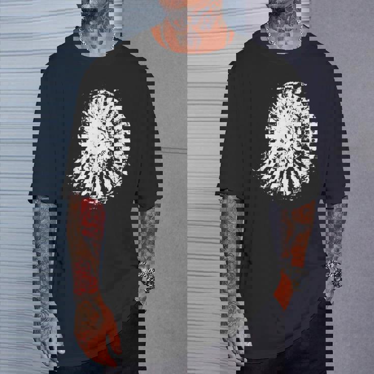 古生物学 アンモナイトプリント、古生物学者 化石アンモナイト Tシャツ 彼への贈り物