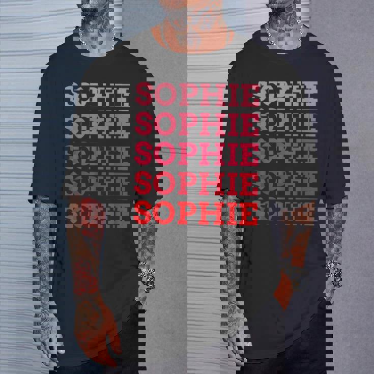 名前入りophie I Loveophie ヴィンテージ Tシャツ 彼への贈り物