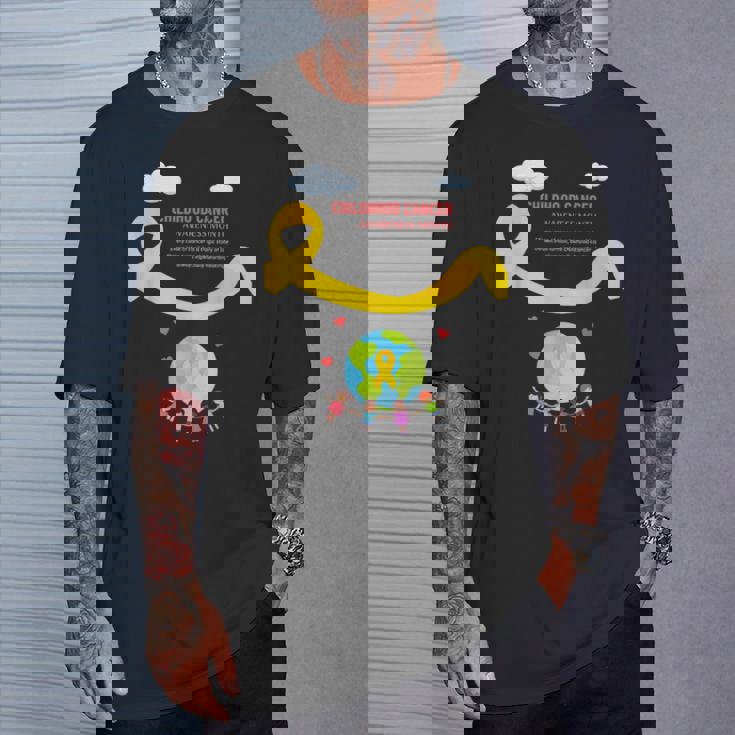 小児がん啓発月間 Tシャツ 彼への贈り物