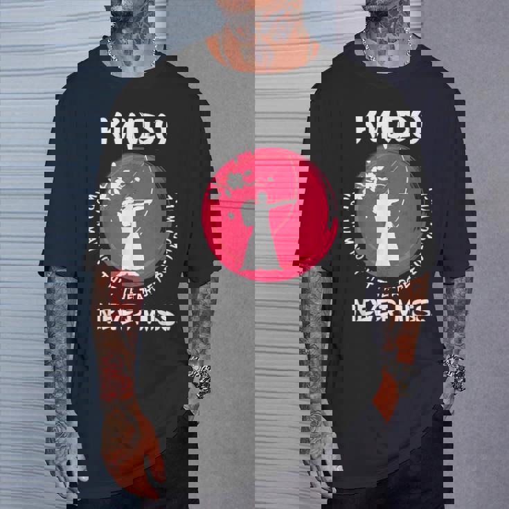 弓道は絶対にお見逃しません おもしろジャパンアーチェリー 弓道アイデア Tシャツ 彼への贈り物