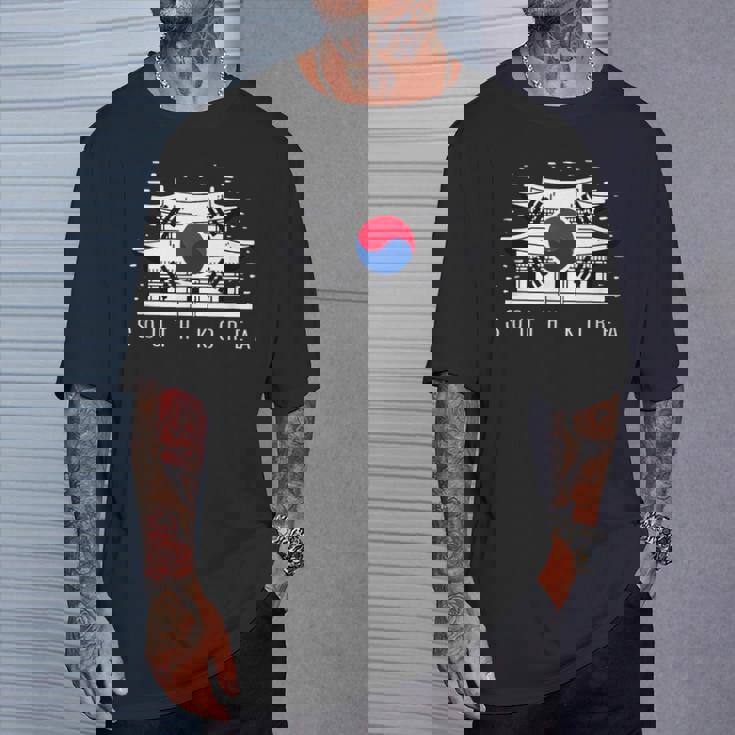 愛国的な韓国国旗ジャージーtシャツ 韓国製 Tシャツ 彼への贈り物