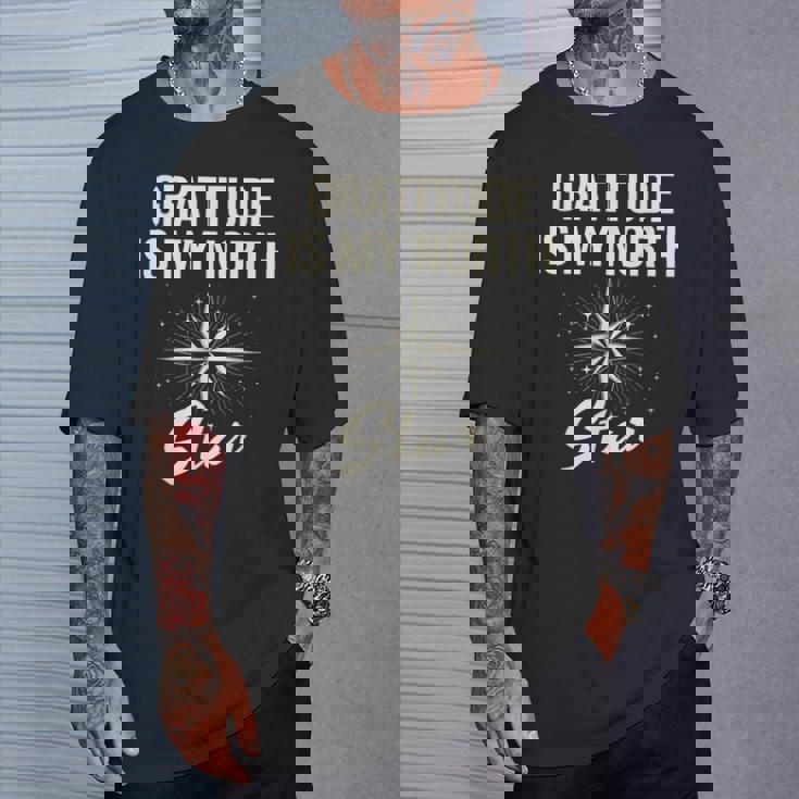 感謝の気持ち 私の北極星 天体観測 宇宙研究 Tシャツ 彼への贈り物