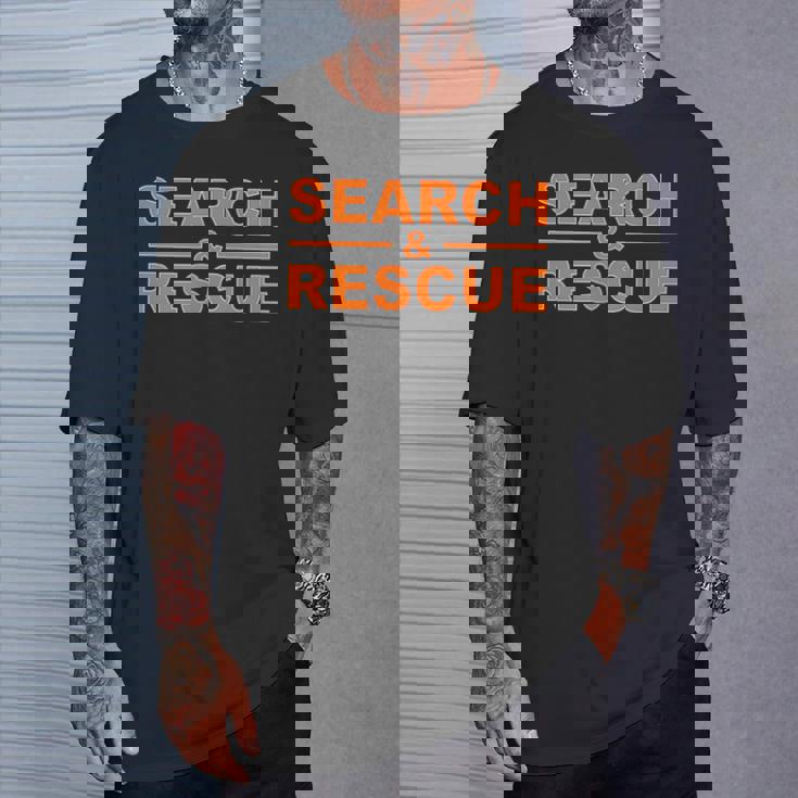 捜索救助 緊急対応捜索チームar ユニフォーム Tシャツ 彼への贈り物