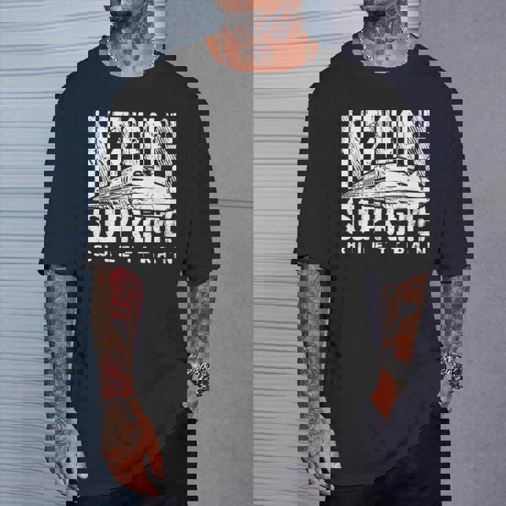 新幹線 新幹線 N700s 日本高速鉄道 Tシャツ 彼への贈り物