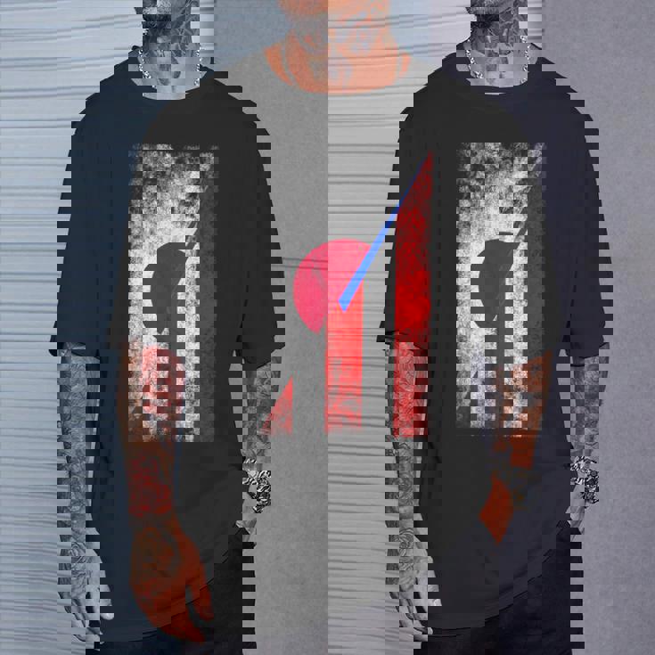 日本&プエルトリコの旗 日本のプエルトリコ。 Tシャツ 彼への贈り物