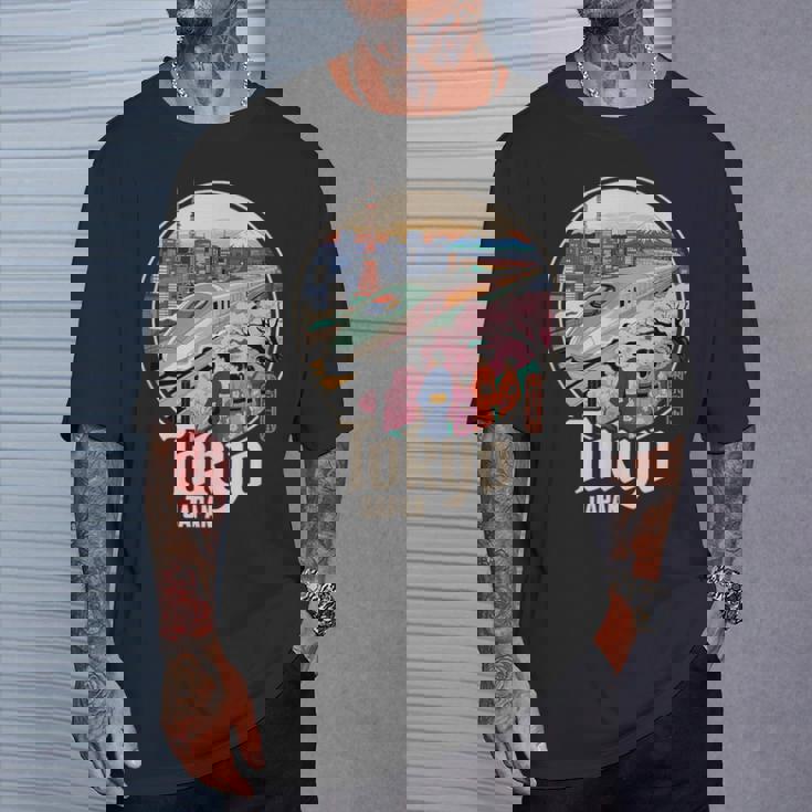 東京 日本 新幹線 さくら 富士山 漢字 お土産 Tシャツ 彼への贈り物