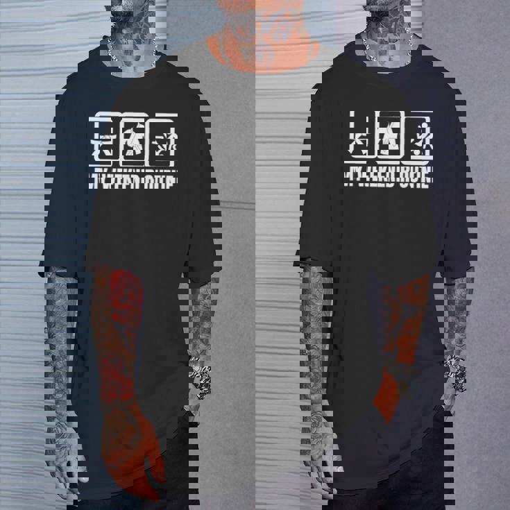 柔道整復師の週末スケジュール 柔道愛好家 長袖tシャツ Tシャツ 彼への贈り物