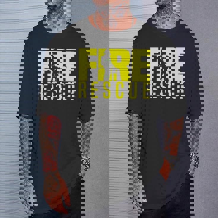 消防救助部 消防士 消防士 制服 Tシャツ 彼への贈り物