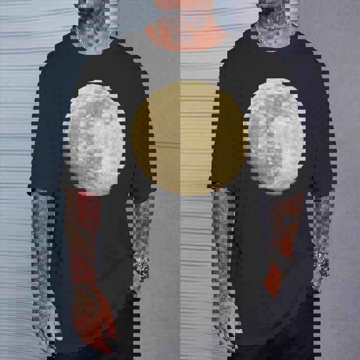 満月 夜空 月 Tシャツ 彼への贈り物