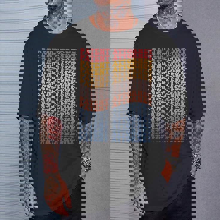 特許弁理士 Groovy レトロ 長袖tシャツ Tシャツ 彼への贈り物