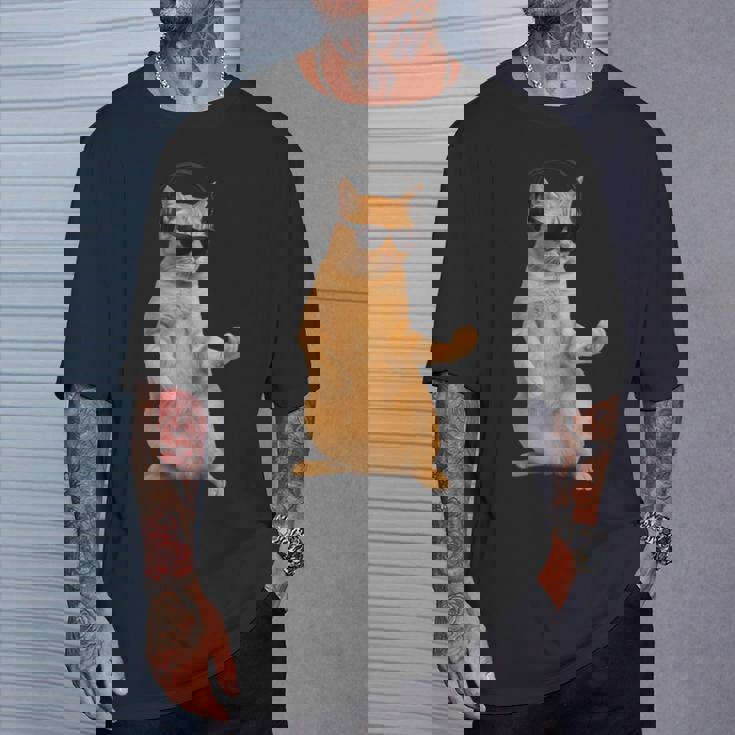 猫エアギター Tシャツ 彼への贈り物