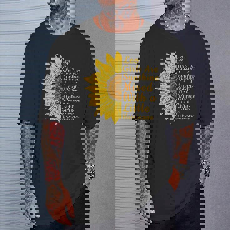 獅子座 ひまわり 花 恋人 7月8月誕生日 Tシャツ 彼への贈り物