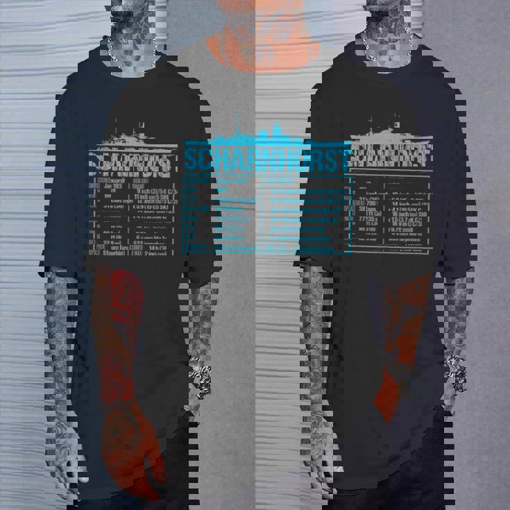 第二次世界大戦 シューンホルスト ドイツ戦艦 ヴェルマハト Tシャツ 彼への贈り物