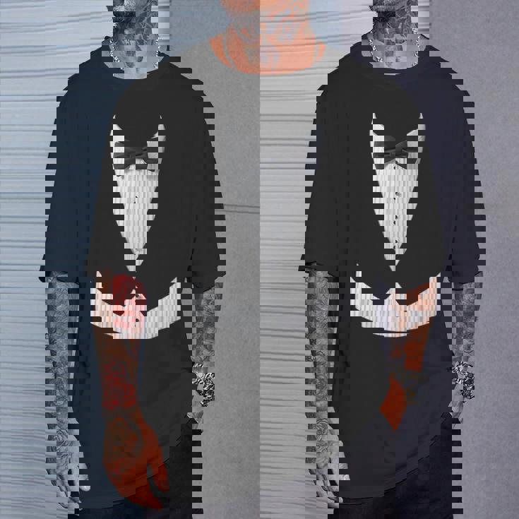 車掌 衣装 スーツ 燕尾服 タキシード ベストmoking Tシャツ 彼への贈り物