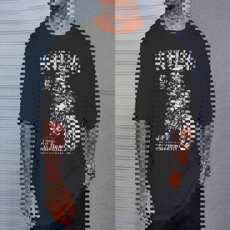 還暦祝い バイク好き 猫好き 父 男性 クラシックバイク 60歳 I'm Not Old Just Upgrading Tシャツ 彼への贈り物