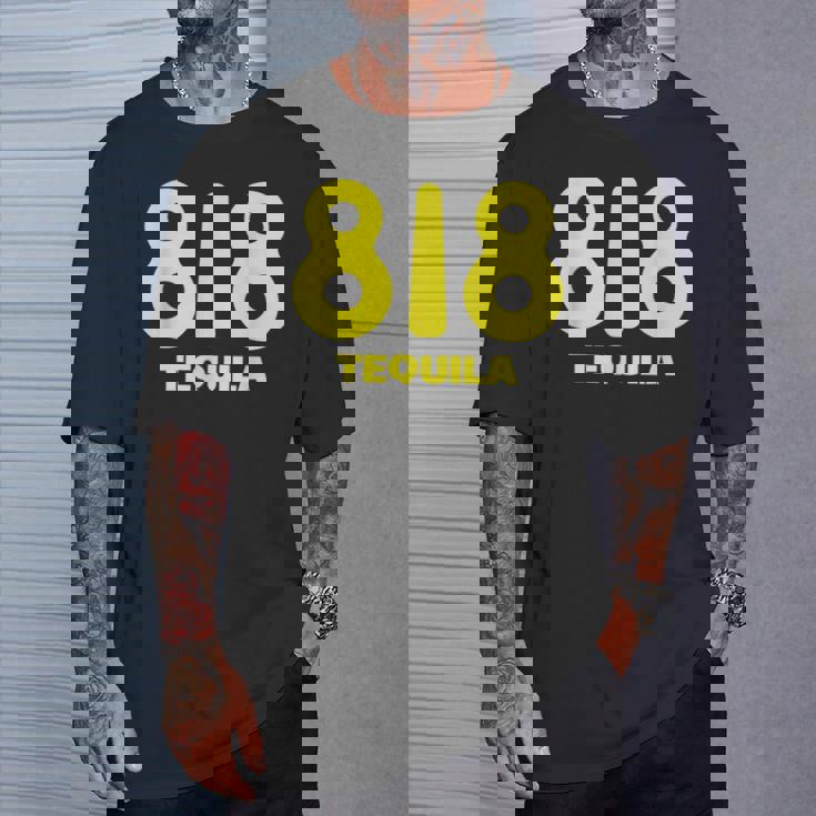 面白いドリンクデザイン 818 チームテキーラワインラバー Tシャツ 彼への贈り物