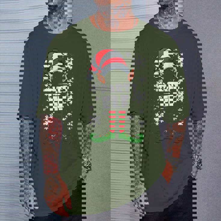 Party Elf Partnerlook Elfen Weihnachten Ugly Christmas T-Shirt Geschenke für Ihn