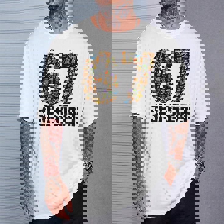 67 シックスセブン イタリアンブレインロットジェネレーションアルファスラングミーム Tシャツ 彼への贈り物