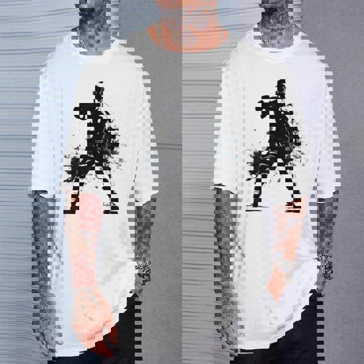 Boxeo Boxeo Artes Marciales Refrán Divertido Camiseta unisex Regalos para él