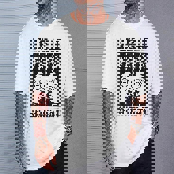 Gaming Livello Papablocatto Regalo Gamer Esta Del Papà Maglietta Regalos para él