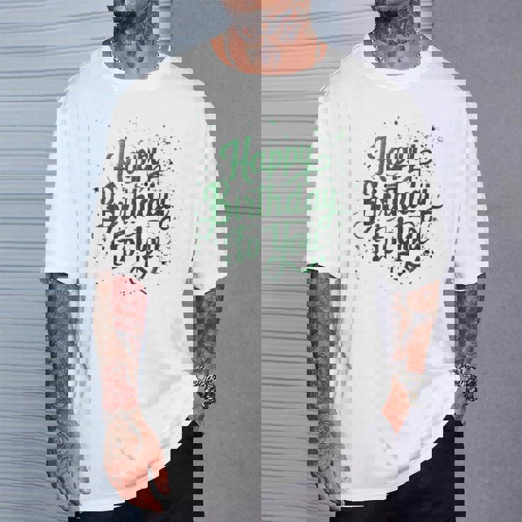 Happy Birthday To You バースデーパーティー メンズ レディース キッズ Tシャツ 彼への贈り物