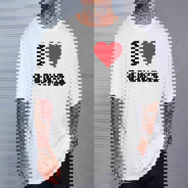 I Heart 沼津ジャパンラブ 日本土産 Tシャツ 彼への贈り物