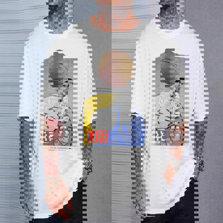 Life Picture Collection スポーツ（２） カリーム アブドュル ジャバー ／ バスケットボール Tシャツ 彼への贈り物