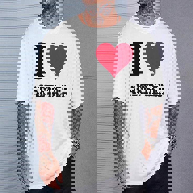 I Love Australia Tシャツ 彼への贈り物