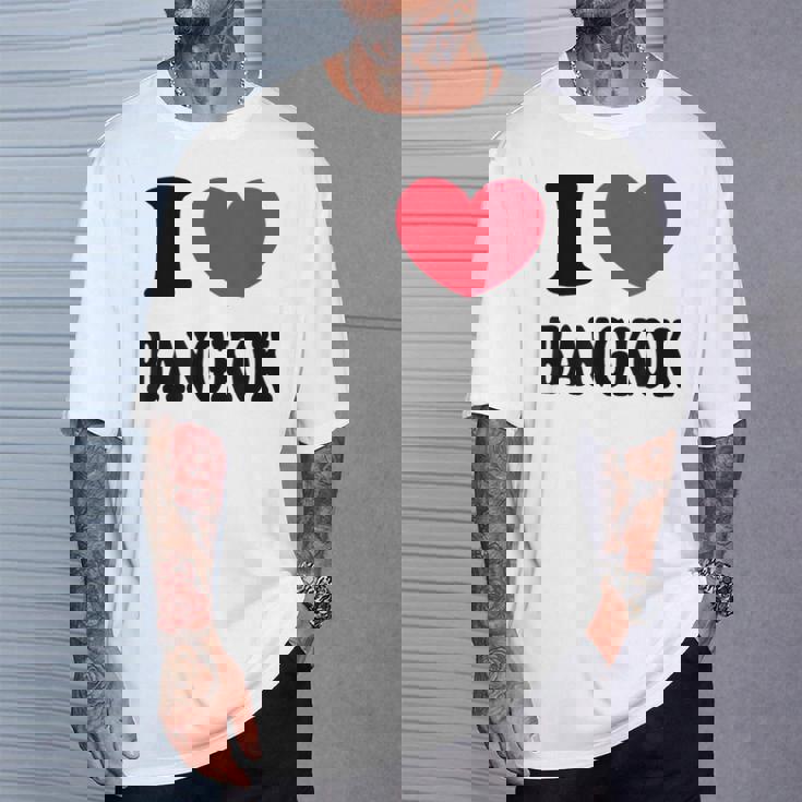 I Love Bangkok バンコクが大好き Tシャツ 彼への贈り物