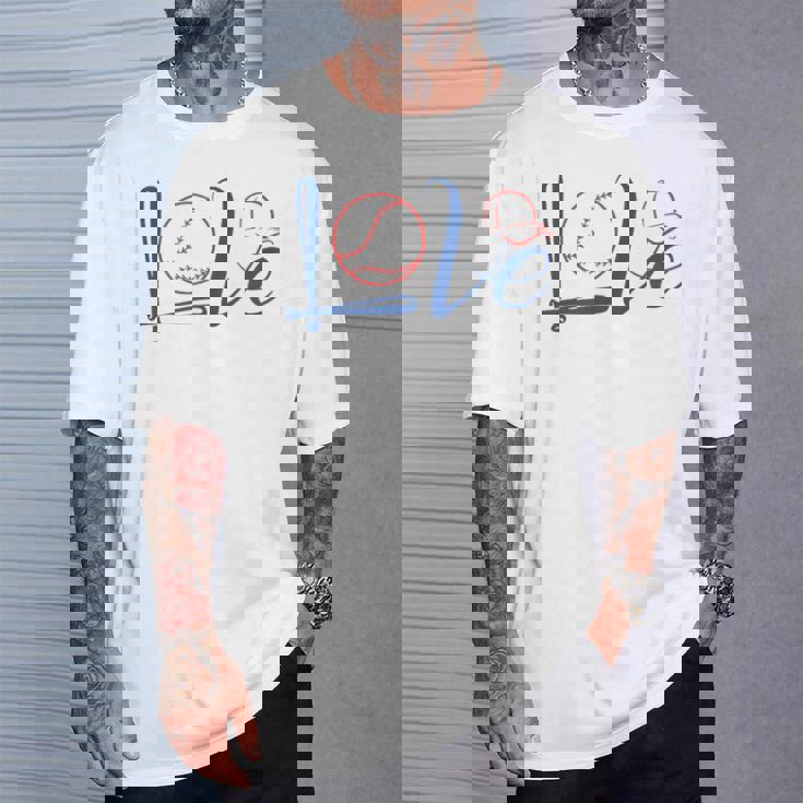 Love Baseball 野球 ギャク パロディ 名言 ジョーク Tシャツ 彼への贈り物