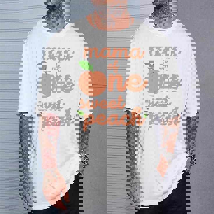 Mama Mom First Birthday One Sweet Peach Bday Family Matching T-Shirt Gifts for Him Mama Mom First Birthday One Sweet Peach Bday Family Matching T-Shirt Gifts for Him