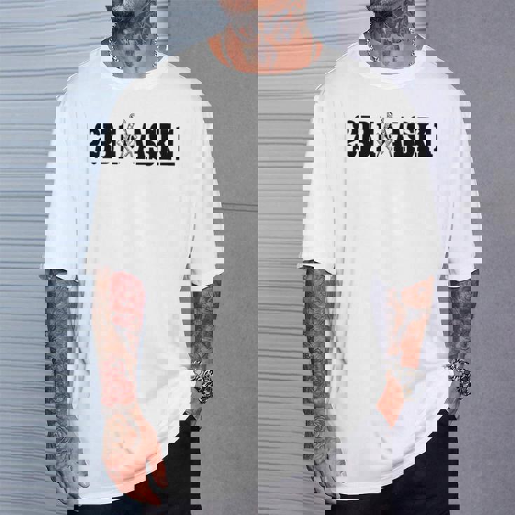 Masonic 2B1ask1 正方形とコンパス フリーメイソン Tシャツ 彼への贈り物