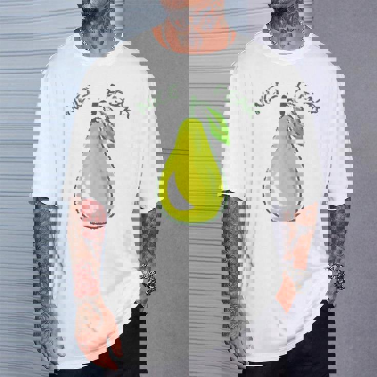 Nice Pear Fruity Égétalien T-Shirt Cadeaux pour lui