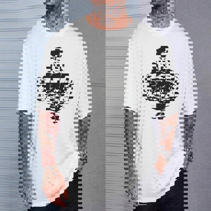 Ninjatyle Japan 忍者 分身の術 漢字 Tシャツ 彼への贈り物