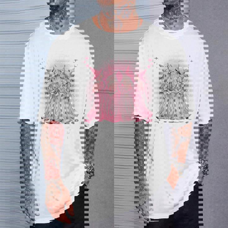 In October We Wear Pink Witch Breast Cancer Awareness Pink T-Shirt Gifts for Him