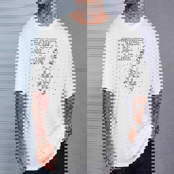 Project Hail Mary 宇宙ロケット船 Tシャツ 彼への贈り物