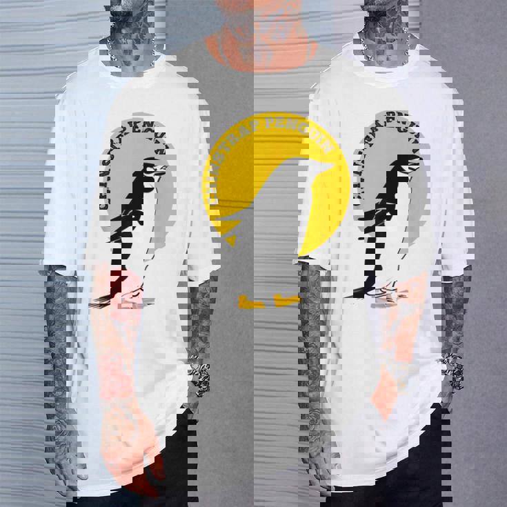 Reins ペンギン チンストラップ Tシャツ 彼への贈り物