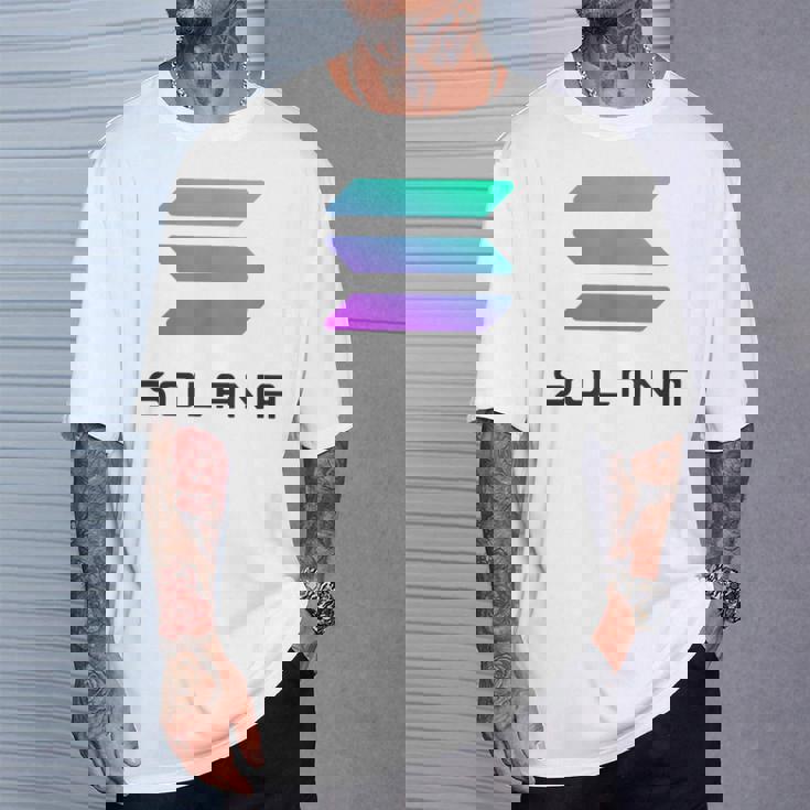 Solコインcryptocurrency 30ソラナ・テクノロジーolana Tシャツ 彼への贈り物