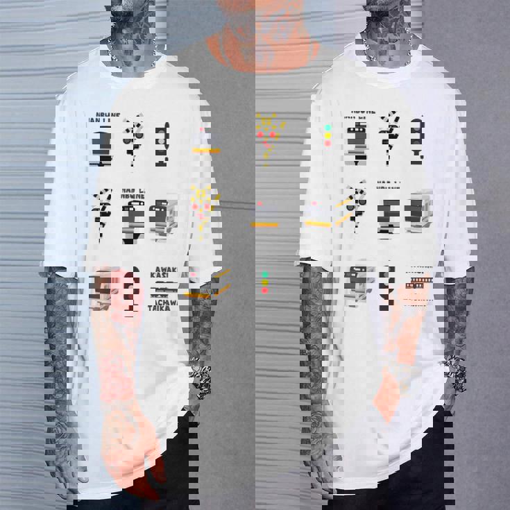 Tokyo Train 南武線 Tシャツ 彼への贈り物