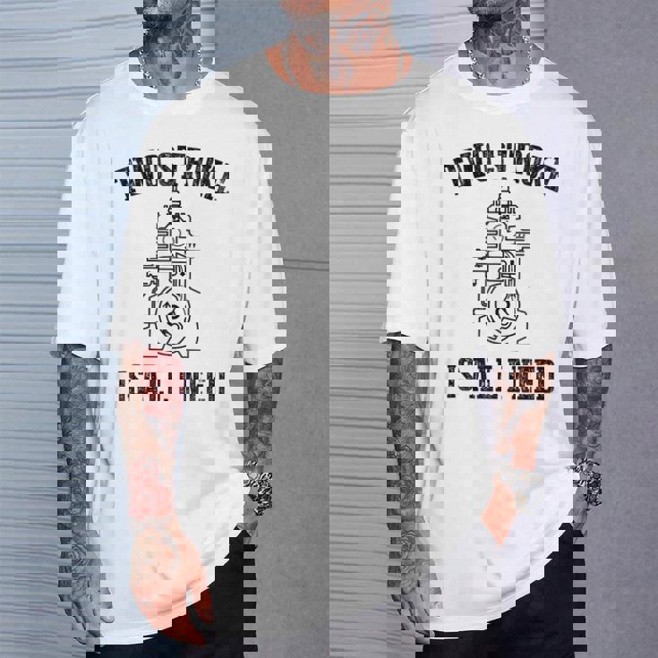 Twotroke Is All I Needs 面白いオートバイ愛好家ダートバイク Tシャツ 彼への贈り物