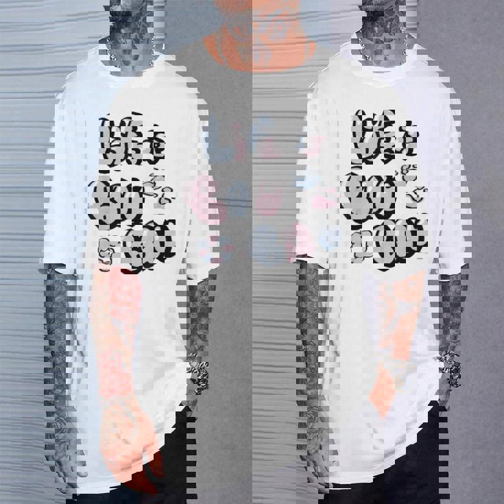 【フワモコ】Life Is Bau Bau Tシャツ 彼への贈り物