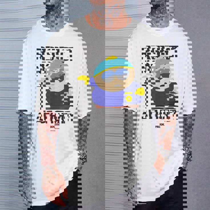サウスパーク・カートマンリスペクト・マイ・オーソリティ Tシャツ 彼への贈り物
