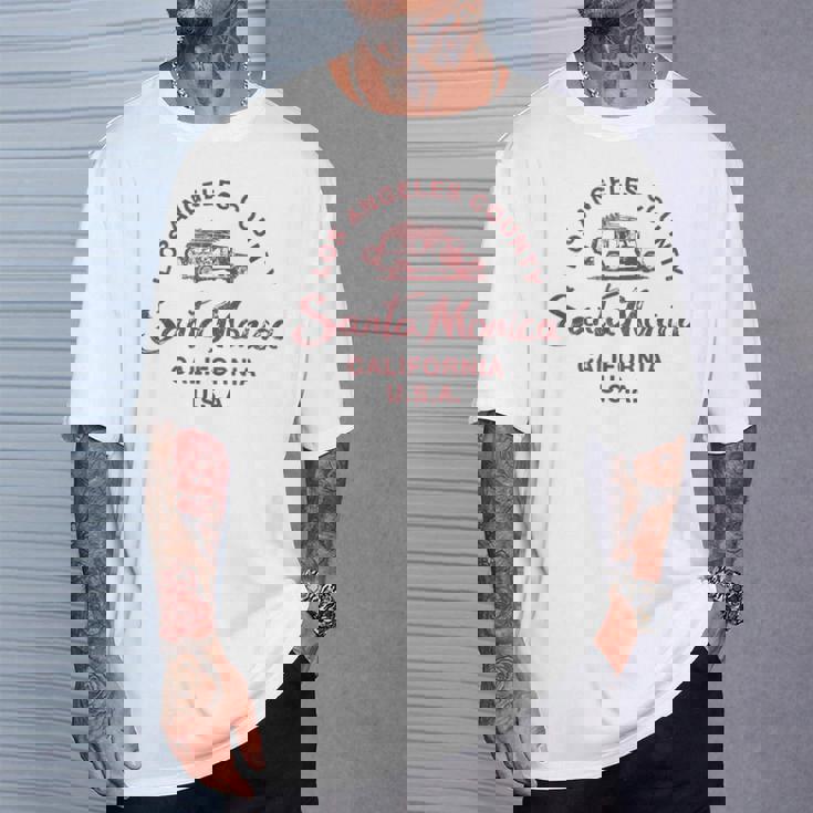 サンタモニカ カリフォルニア Tシャツ 彼への贈り物