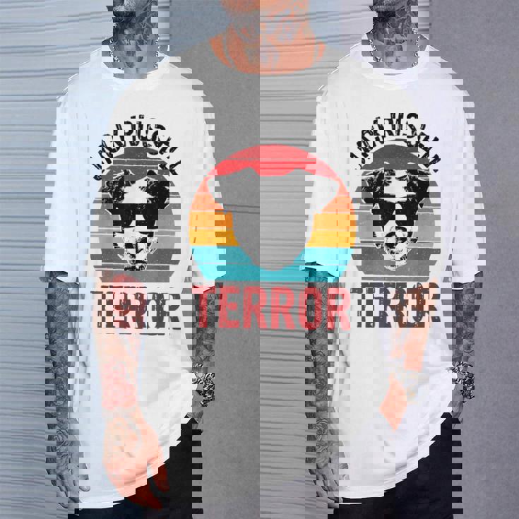 ジャック・ラッセル・テラー・テリア ファニー パーソンズ 犬 Tシャツ 彼への贈り物